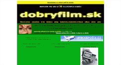 Desktop Screenshot of dobryfilm.sk